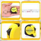 Custom Mini Tape Measure Keychains