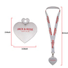 LED Heart Glow Necklace