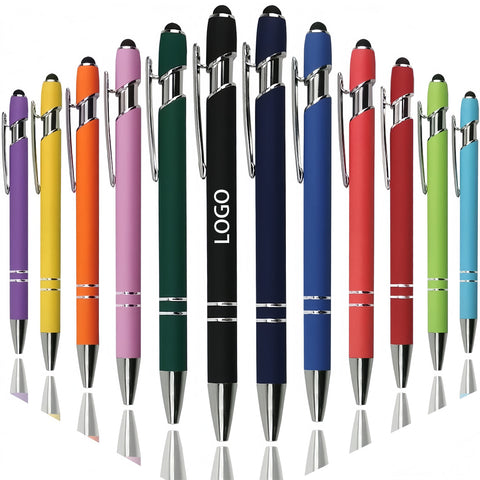Promotional Metal Ballpoint Pen With Stylus