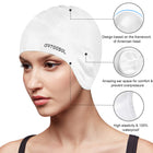Premium Silicone Waterproof Swim Cap
