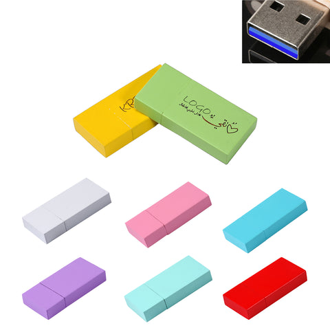 32G Wooden Cube Flash Drive Usb3.0