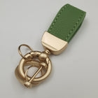 Leather Keychain Accessories Metal Car Key Chain Ring