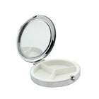 3 Compartment Round Pill Box 2.8 In 7 Cm