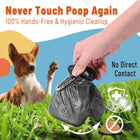 Dog Pooper Scooper W/Container