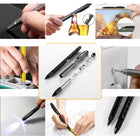 9 In 1 Multitool Pen Set With Led Stylus Leve Screwdrive