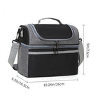 Two-Tier Insulated Cooler Bag