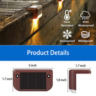 Outdoor Solar Railing Staircase Lighting
