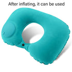 Press Automatic Inflatable Travel Pillow