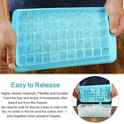 55 Grids Mini Ice Cube Tray With Lid and BPA-Free Scoop