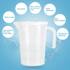 1000 Ml Clear Plastic Measuring Cup With Lid