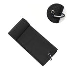 Waffle Texture Golf Towel With Carabiner