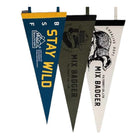 Custom Camp Felt Triangle Flag