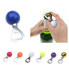 Beer Bottle Opener w/Golf Ball Shaped Topper