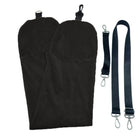 Crystal Velvet Stuffable U-Shaped Travel Neck Pillowcase