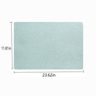 Leather Desk Mat, Double-Sided PU Mouse Pad
