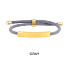 Personalized Milan Rope Bracelets