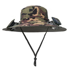 Outdoor Wide Brim Sun Hat with 2 Solar Fan Sun Bucket Hat