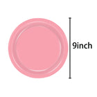 Solid Color Disposable Paper Plates