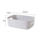 Versatile Plastic Desktop Storage Container Desk Organizer