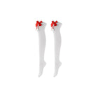 Christmas Bow Over-The-Knee Socks