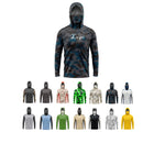 Sunproof Long Sleeve T Shirt With Hoodie