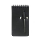 Pocket Sized Spiral Jotter Notepad Notebook with Pen