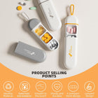 3 Compartments Portable Travel Moisture Proof Pill Box
