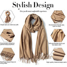 Women Warm Large Scarves