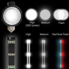 Multi-Function Solar Power Car Safety Hammer Flashlight