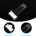 Transparent Ticket Clip