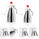 2L Double Wall Vacuum Insulated Stainless Steel Pitcher