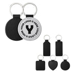 Lychee Pattern Blank Keychain