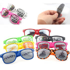 Flag Pinhole Sticker Sunglasses