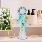 Mini Portable With Phone Holder 3 Speed Small Fan