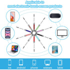 Mini Crystal Touch Screen Stylus With Dust Plug