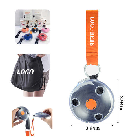 Portable Disc Folding Storage Shopping Bag