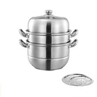 304 Triple Stainless Steel Steamer