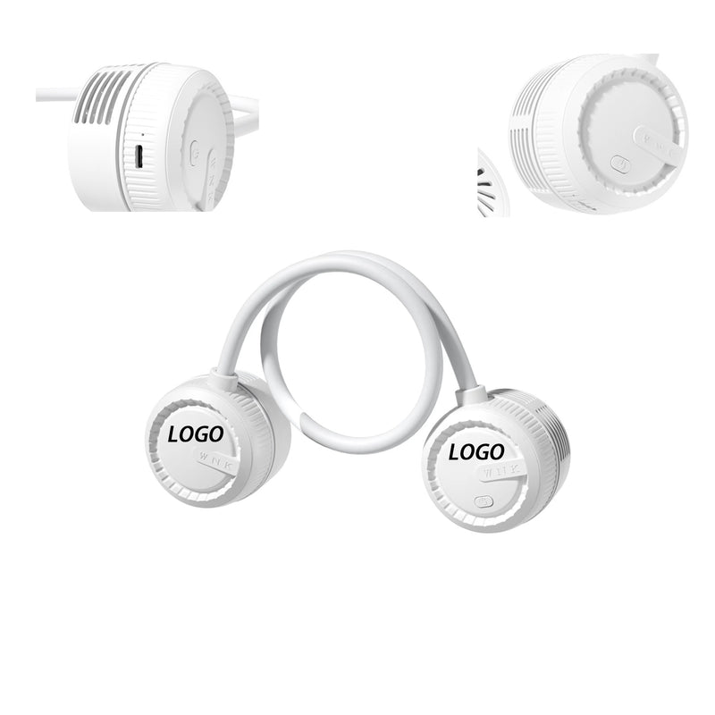 Double Breeze Hands-Free Neck Fan