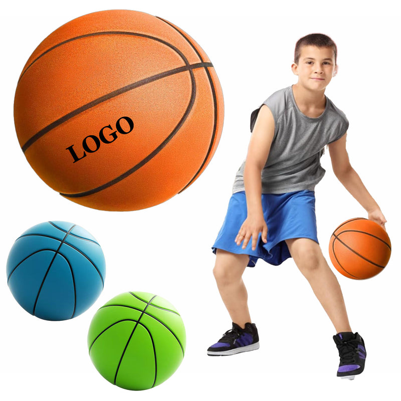 9.4'' Silent Basketball Shaped PU Foam Ball