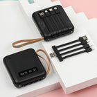10000mAh Mini Cartoon Built-in Cable Power Bank