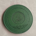 Customized Circular PU Coasters with Embossing