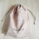 Hair Dryer Drawstring Storage Bag Suede Velvet Bag