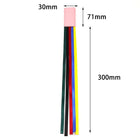 PU Leather Bible Ribbon Bookmark With Colorful Ribbons