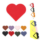 PU Leather Heart-Shaped Bookmark