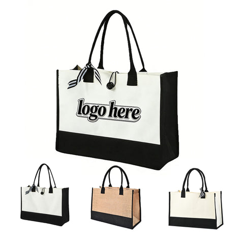 Oversized Tote Bag - Canvas (Statement Print)