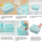 8 Cavities Ice Cream Mold