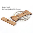 Wooden Rotating Perpetual Calendar