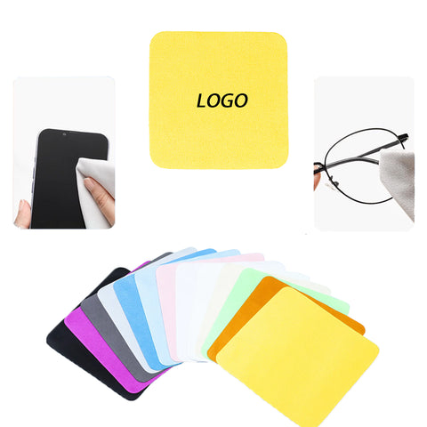 6" X 6" Sublimated Microfiber Cleaning Cloth