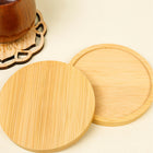 Round Bamboo Coaster