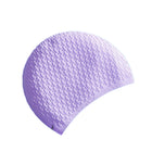 Bubble Silicone Swim Cap With Ear Protection